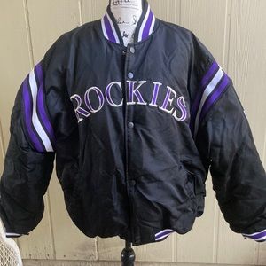 XXL vintage Colorado Rockies starter puff jacket